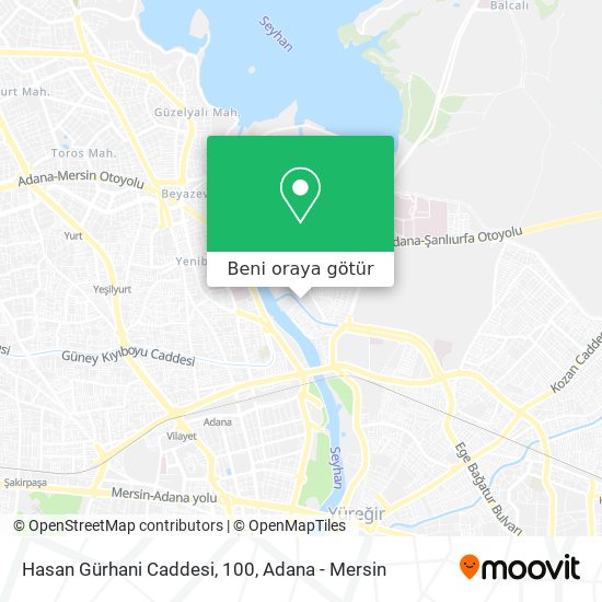 Hasan Gürhani Caddesi, 100 harita