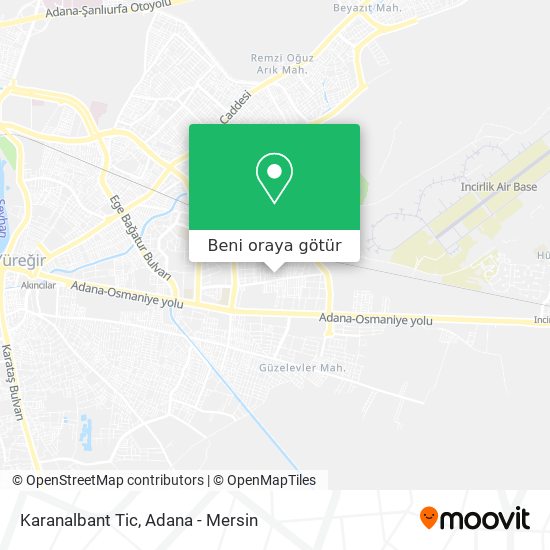 Karanalbant Tic harita