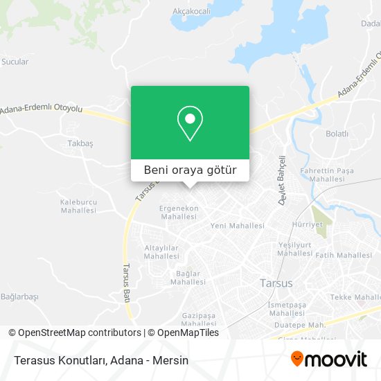 Terasus Konutları harita