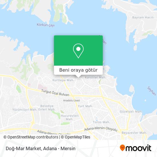 Doğ-Mar Market harita