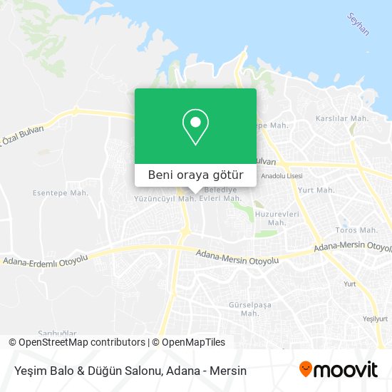 Yeşim Balo & Düğün Salonu harita