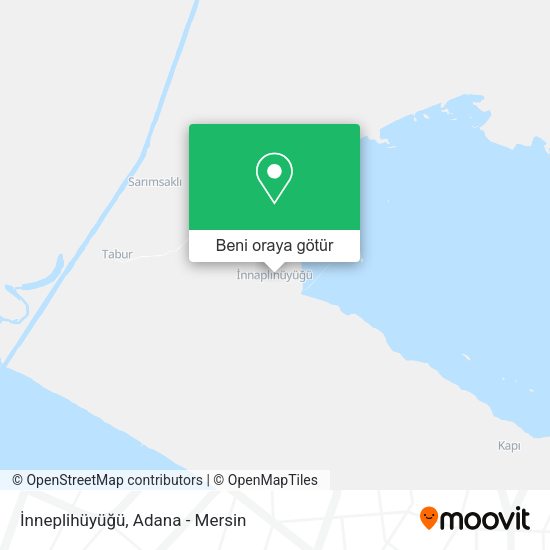 İnneplihüyüğü harita