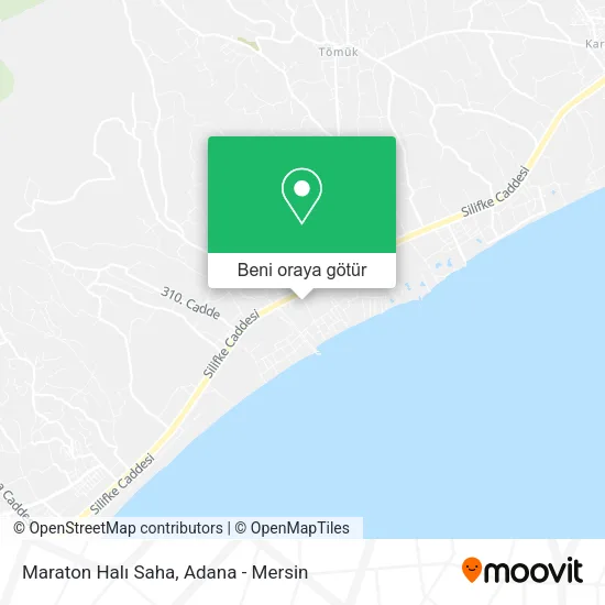 Maraton Halı Saha harita