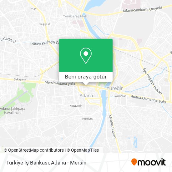 Türkiye İş Bankası harita
