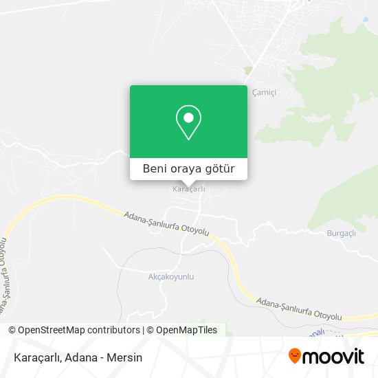 Karaçarlı harita