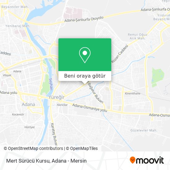 Mert Sürücü Kursu harita