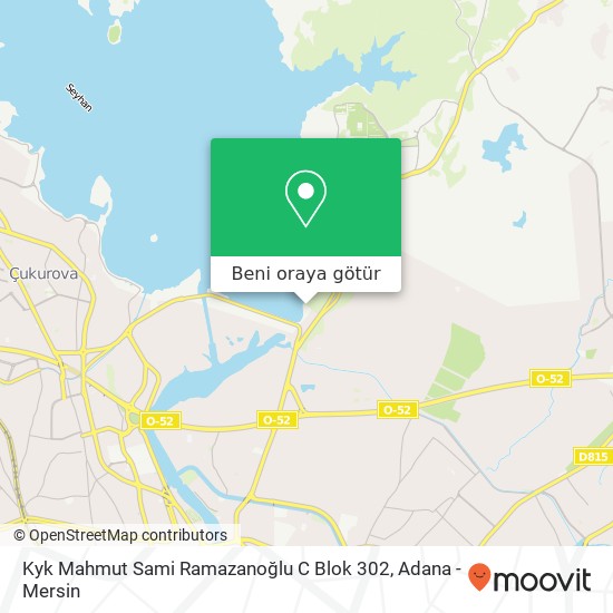 Kyk Mahmut Sami Ramazanoğlu C Blok 302 harita