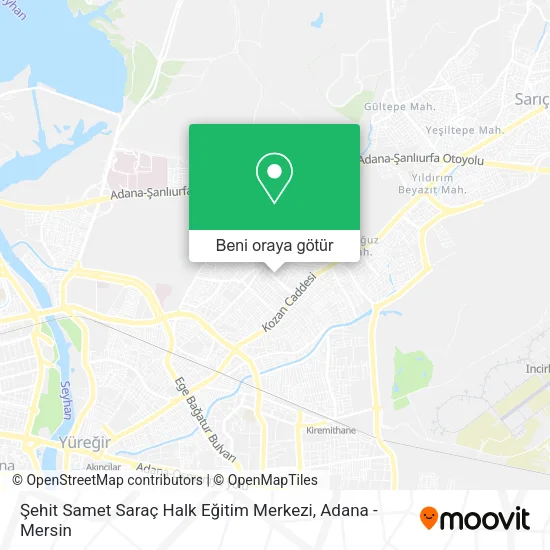 Şehit Samet Saraç Halk Eğitim Merkezi harita