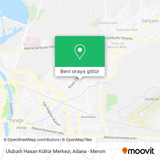Ulubatlı Hasan Kültür Merkezi harita