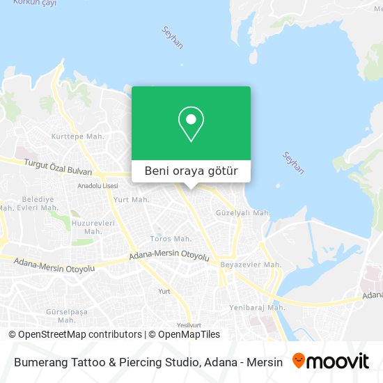 Bumerang Tattoo & Piercing Studio harita