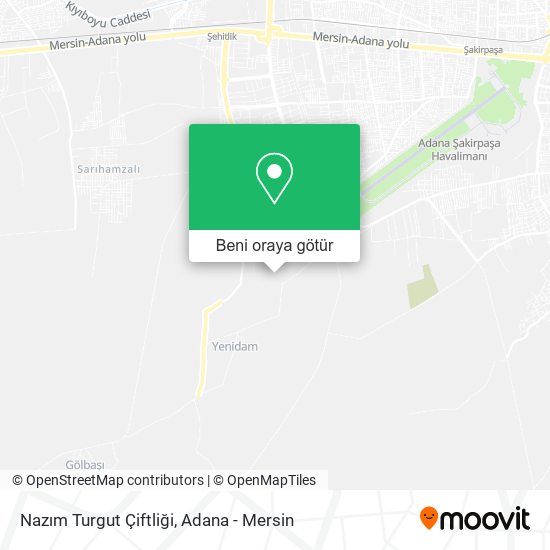 Nazım Turgut Çiftliği harita