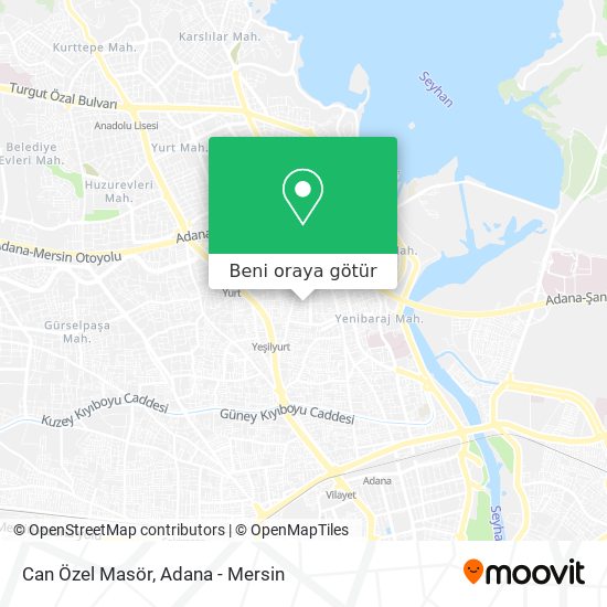 Can Özel Masör harita