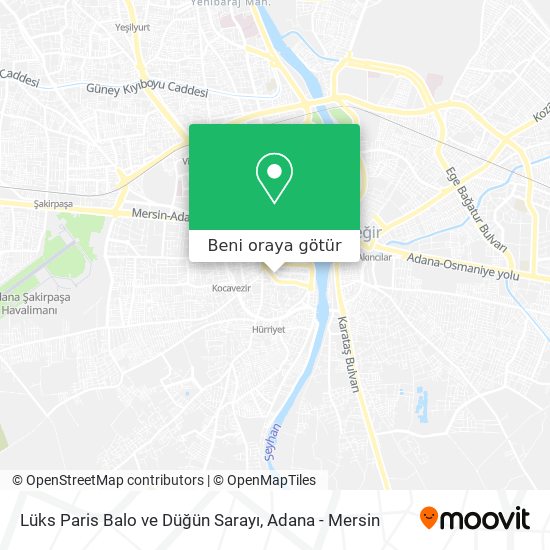 Lüks Paris Balo ve Düğün Sarayı harita