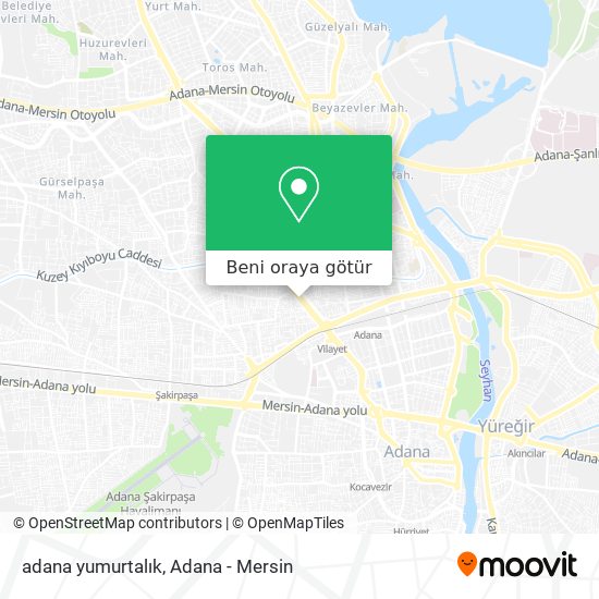 adana yumurtalık harita