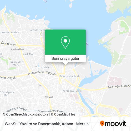 WebStil Yazılım ve Danışmanlık harita