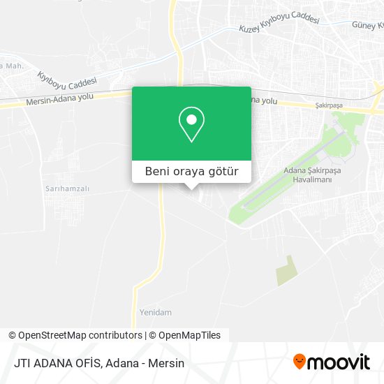 JTI ADANA OFİS harita