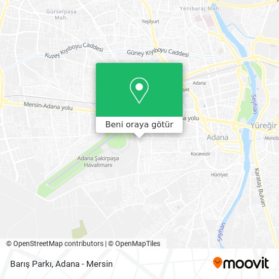 Barış Parkı harita