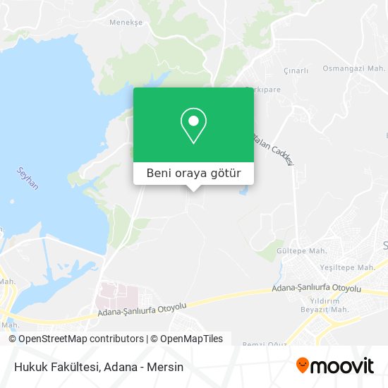 Hukuk Fakültesi harita