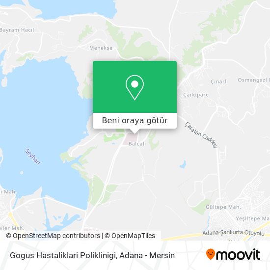 Gogus Hastaliklari Poliklinigi harita