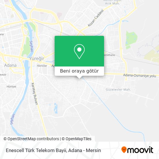 Enescell Türk Telekom Bayii harita