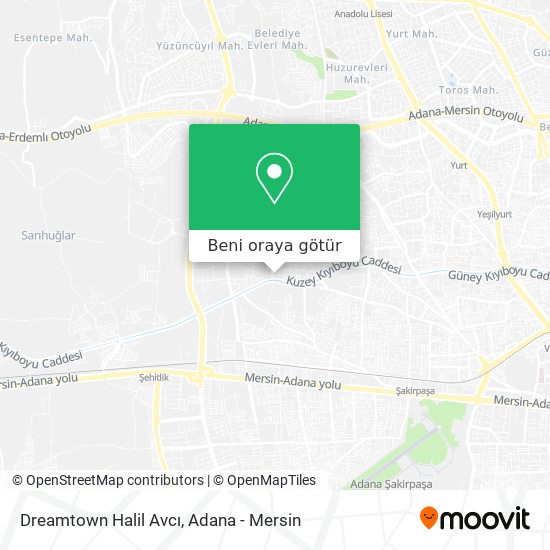 Dreamtown Halil Avcı harita