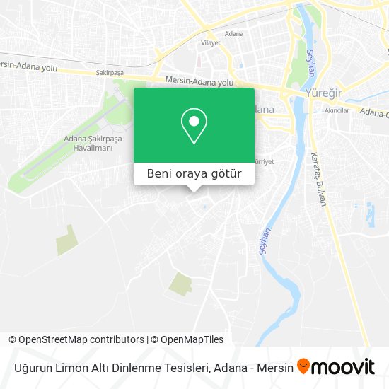 Uğurun Limon Altı Dinlenme Tesisleri harita