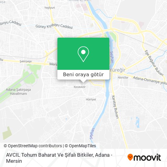 AVCIL Tohum Baharat Ve Şifalı Bitkiler harita