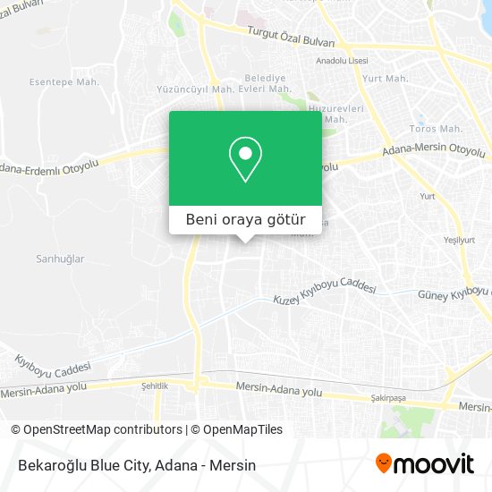 Bekaroğlu Blue City harita