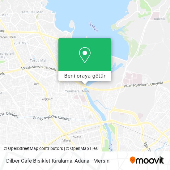 Dilber Cafe Bisiklet Kiralama harita