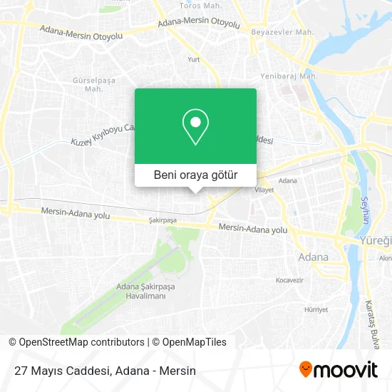 27 Mayıs Caddesi harita