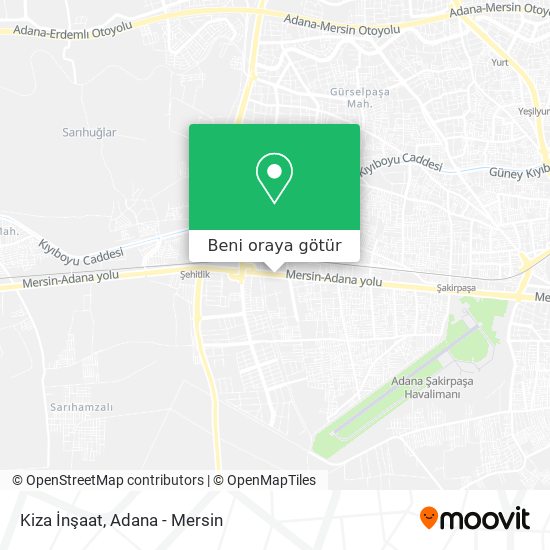 Kiza İnşaat harita