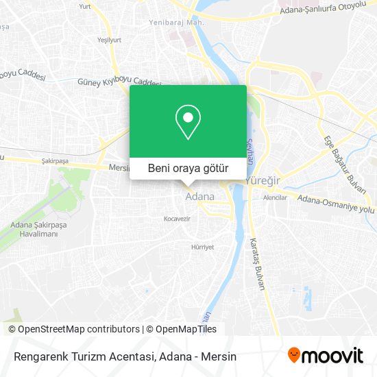 Rengarenk Turizm Acentasi harita
