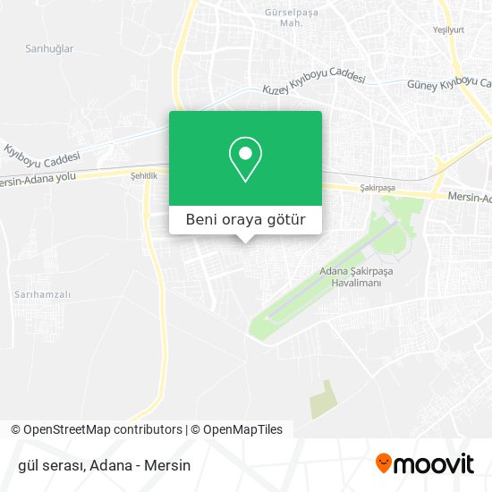 gül serası harita