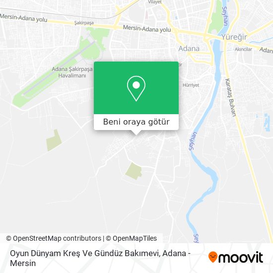 Oyun Dünyam Kreş Ve Gündüz Bakımevi harita