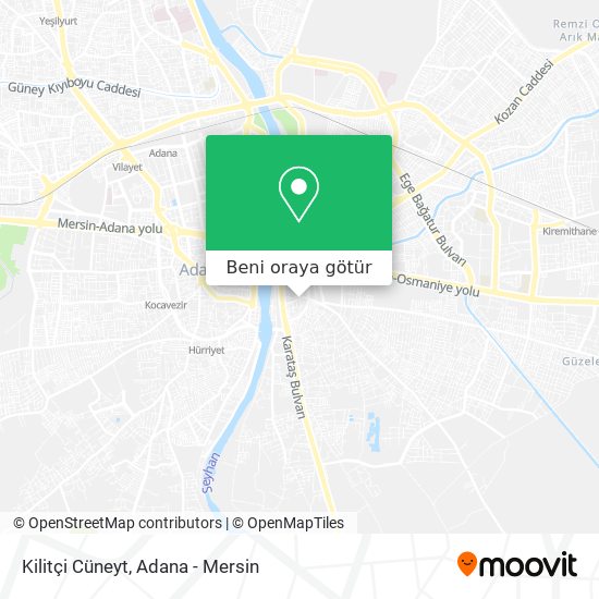 Kilitçi Cüneyt harita