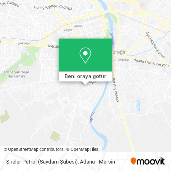 Şireler Petrol (Saydam Şubesi) harita