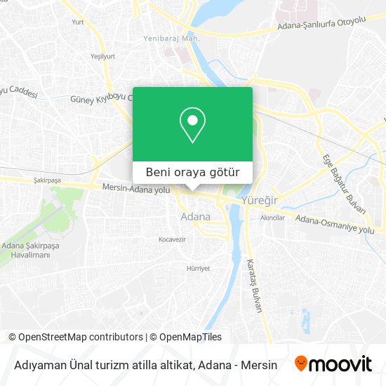 Adıyaman Ünal turizm atilla altikat harita