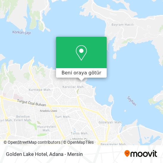 Golden Lake Hotel harita