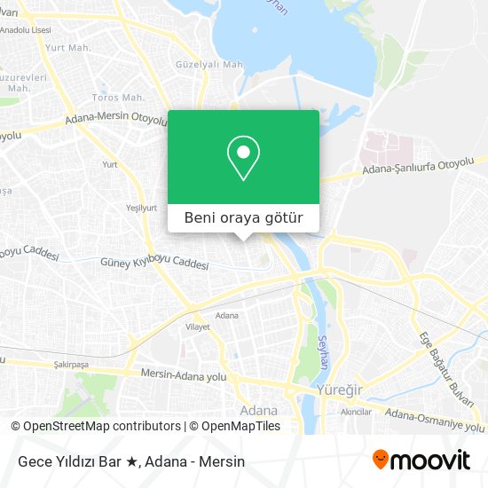 Gece Yıldızı Bar ★ harita