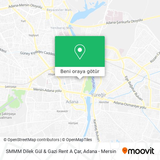 SMMM Dilek Gül & Gazi Rent A Çar harita