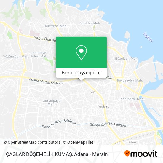 ÇAGLAR DÖŞEMELİK KUMAŞ harita
