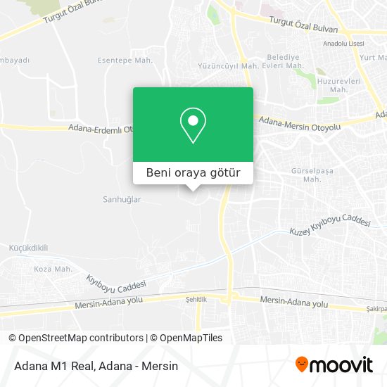 Adana M1 Real harita