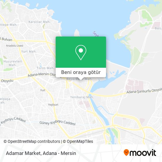 Adamar Market harita