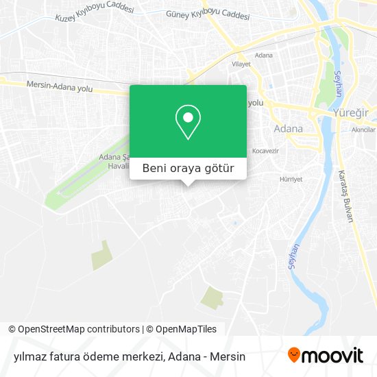 yılmaz fatura  ödeme merkezi harita