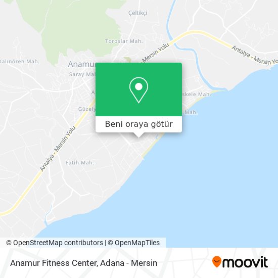 Anamur Fitness Center harita