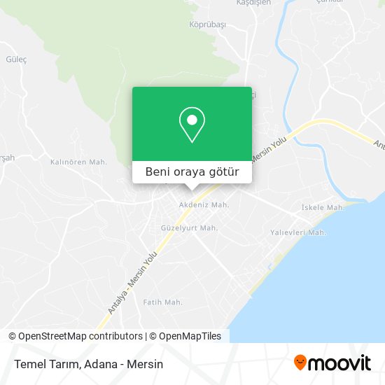 Temel Tarım harita