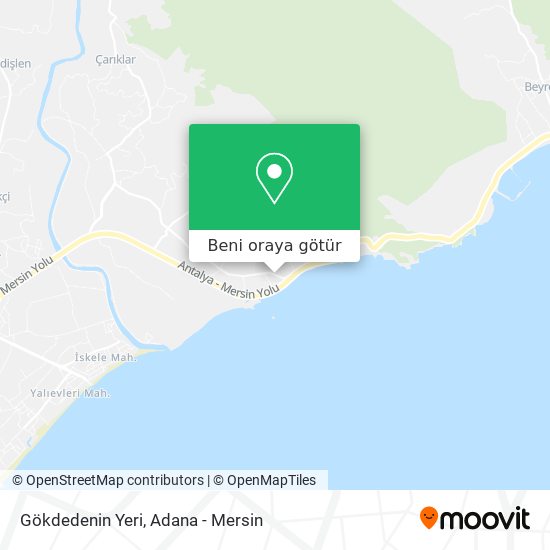 Gökdedenin Yeri harita
