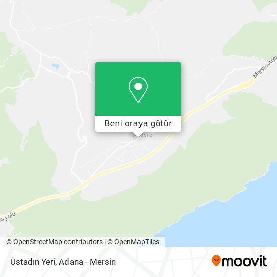Üstadın Yeri harita