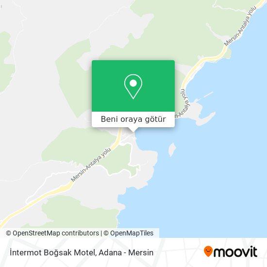 İntermot Boğsak Motel harita