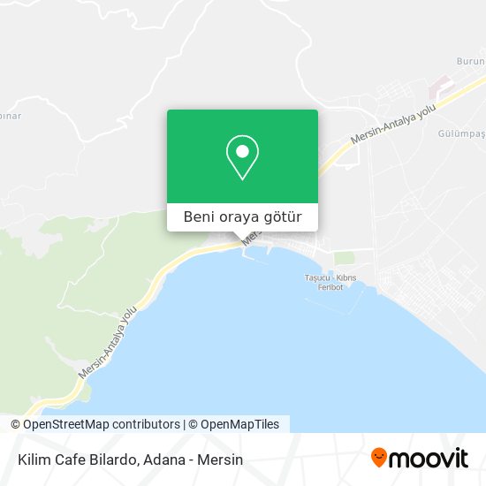 Kilim Cafe Bilardo harita